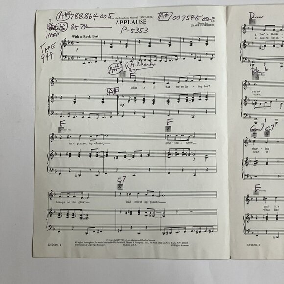 60s 70s Vintage Sheet Music Carpenters, Dusty Springfield, Glen Campbell - Picture 7 of 11